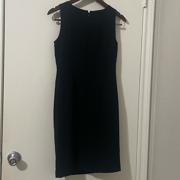 Alex Garfield Vintage Black Sleeveless Sheath Dress Size 0 - Picture 3 of 5
